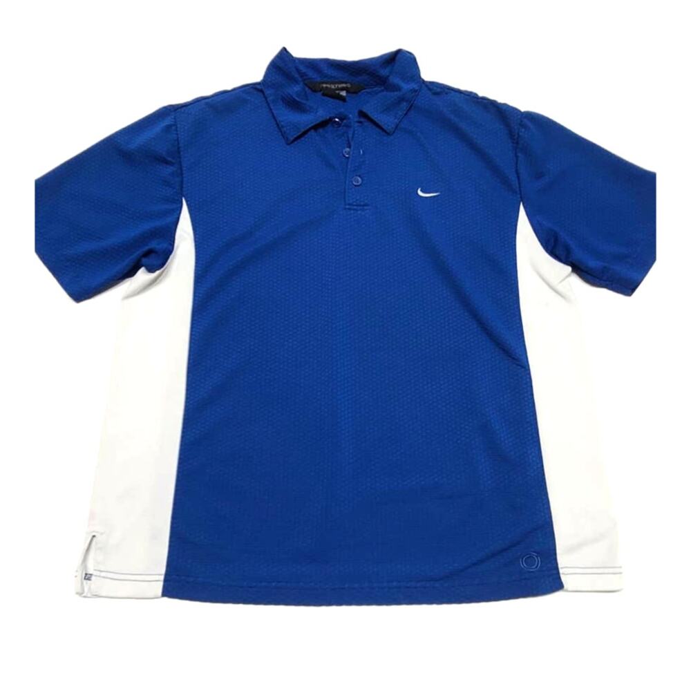 Nike sphere golf polo blue men's size medium